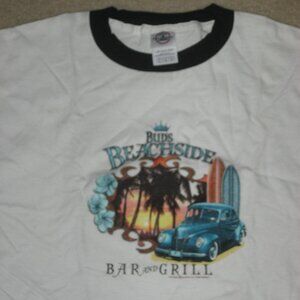 Budweiser "Buds Beachside Bar and Grill T-shirt XL New